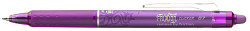 Roller gel. Pilot Frixion Clicker 0,7 mm lila