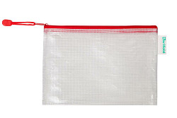 Kapsa se zipem TARIFOLD Zipper A6 červená
