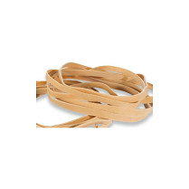 Gumičky 12cm x 5mm 50 g přírodní barva 