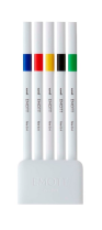 Fine liner UNI EMOTT sada č.1,  5 kusů   
