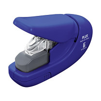 Sešívačka PLUS Paper Clinch mini 106AB speciální bezdrátková modrá