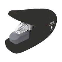 Sešívačka PLUS Paper Clinch mini 106AB speciální bezdrátková černá