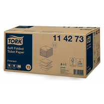 Toaletní papír TORK Folded Soft Premium 114273 jemný skládaný T3