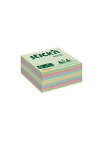 Samolepicí kostka  Stick'n FSC™ 76x76mm Lesní mix pastelových barev 400 listků 