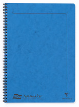 Zápisník Clairefontaine Europa A4, linkovaný, 60 listů, modrý