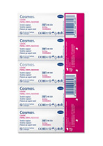 Náplast COSMOS textilní pevná strips 6 x 2 cm 5ks