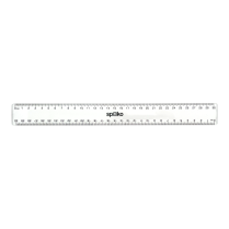 Pravítko Spoko 30 cm transparentní  