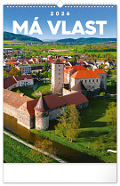 Kalendář nástěnný Má vlast 2026