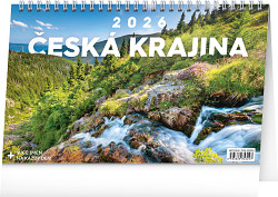Kalendář stolní Česká krajina  2026