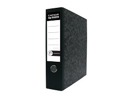 Pákový pořadač  CEASAR OFFICE EXECUTIVE 80mm A4 mramor černý