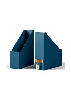 Stojan na katalogy Leitz Puro, karton, 2 ks námořnická modrá