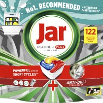 Fairy JAR Platinum PLUS tablety do myčky 122 ks 