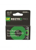 Nabíjecí baterie GP ReCyko Pro Professional AA (HR6), 4 ks