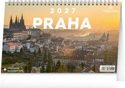 Kalendář stolní Miluju Prahu 2027