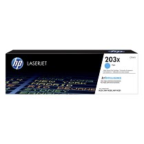 HP originální toner CF541X, HP 203X, cyan, 2500str., high capacity