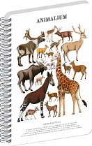 Blok ANIMALIUM - Sudokopytníci A5, boční spirála, čistý