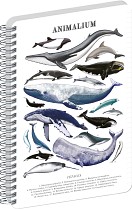 Blok ANIMALIUM - Pod mořem A5, boční spirála, linka