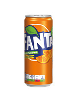 Fanta v plechovce 0,33L pomeranč