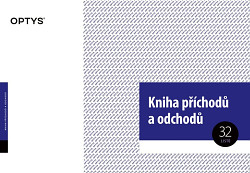 Kniha příchodů a odchodů OPTYS A4 32 listů OP1269