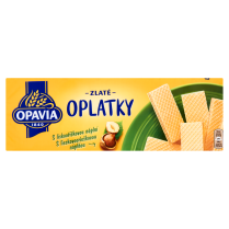 Zlaté oplatky 145g Lískooříškové