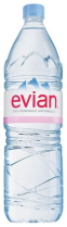 Evian 1,5L neperlivá