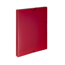 Box na spisy Opaline s gumou 300x30x220mm červený