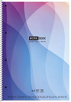 Blok "WORK BOOK", mix motivů College A4 linka