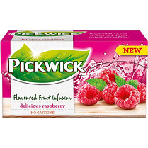 Pickwick Delicious Raspberry 20x2g malinový ovocný čaj
