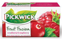 Pickwick 20x2g Brusinky s malinami ovocný čaj