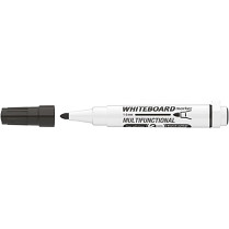 Popisovač bílé tabule ICO Multifunctional 1-3 mm černý