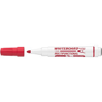Popisovač bílé tabule ICO Multifunctional 1-3 mm červený