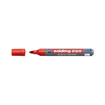 Popisovač bílé tabule Edding 250 1,5-3 mm červený