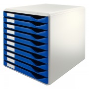 Zásuvkový box Leitz Modrá