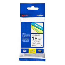 Brother originální páska do štítkovače TZE-241 černá na bílé 18mm, 8m