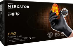 Rukavice Mercator GO GRIP black XXL 50ks