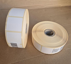 Etikety TERMO 30 x 28 mm bílé samolepicí v roli 2000 ks