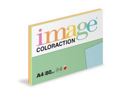 Papír barevný Coloraction A4 80g 100 l.mix 5 intenzivních barev