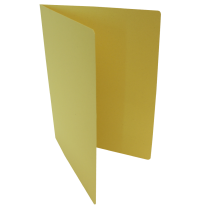Desky spisové kartonové bez klop 250  100ks žluté