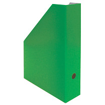 Stojan na katalogy Hit kartonový lakovaný  75x255x325mm zelený
