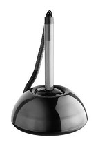 Kuličková tužka ICO se stojánkem Lux transparentní černá