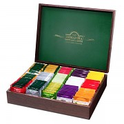 Dřevěná krabice Ahmad Tea mix 15x10 sáčků