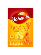 Tyčinky Bohemia 85g sýrové