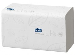 Ručníky papírové Z-Z TORK Singlefold 290163 jemné 250ks 2-vrstvé bílé ( prodej po 15 kusech )