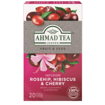 Čaj Ahmad Tea Rosehip, Hibiscus & Cherry