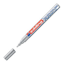 Popisovač lakový Edding 751 stříbrný 1-2mm stříbrný