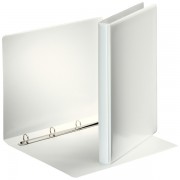 Prezentační kroužkový pořadač Leitz SoftClick Bílá, 4 kulaté kr, 16 mm