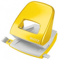Celokovová stolní děrovačka Leitz NeXXt WOW 5008 žlutá