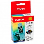 Canon originální ink BCI21C, color, 120str., 0955A351, blistr, Canon BJ-C4000, 2000, 4100, 4400, 4650, 5500
