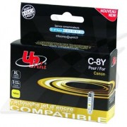 UPrint kompatibilní ink s CLI8Y, yellow, 14ml, C-8Y, pro Canon iP4200, iP5200, iP5200R, MP500, MP800