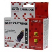 Logo kompatibilní ink s CLI521BK, black, 10ml, pro Canon iP3600, iP4600, MP620, MP630, MP980